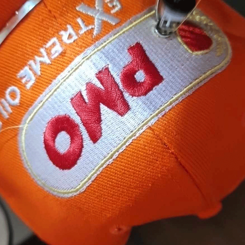 haft z logo czapki z haftem naszywki od sztuki